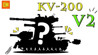 How to Draw a Big Tank | KV-200 V2 Tank | Tank Drawing Easy