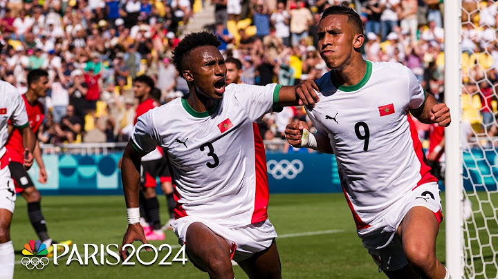 Morocco thrashes Egypt to win first-ever bronze medal in men's soccer | Paris Olympics | NBC Sports