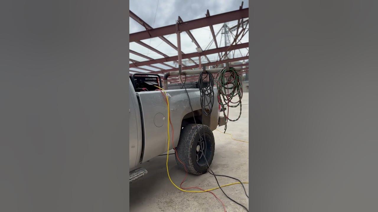 Vulcan outlaw 195 welder generator running a full commercial job