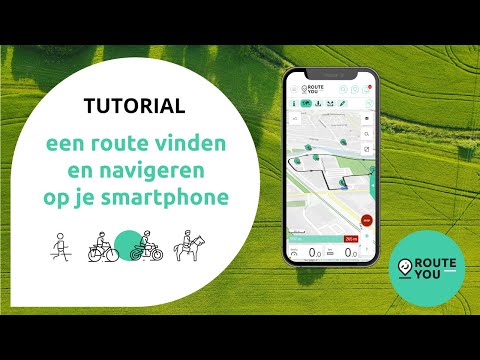 Een route vinden en navigeren op je smartphone met RouteYou