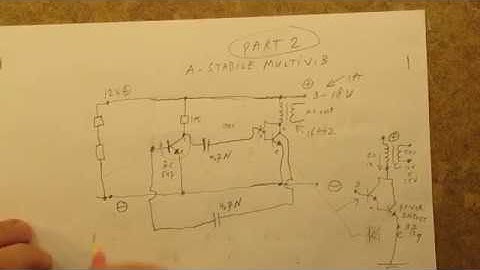 Astable Multivibrators: how to make and use them in practical circuits, part 2