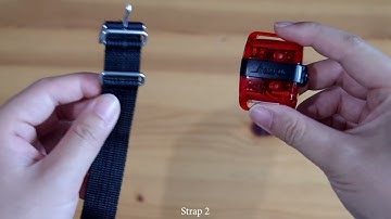 How to: Wear Actigraph watch strap