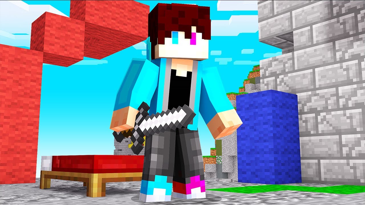 Voor Het EERST BEDWARS SPELEN In MINECRAFT!