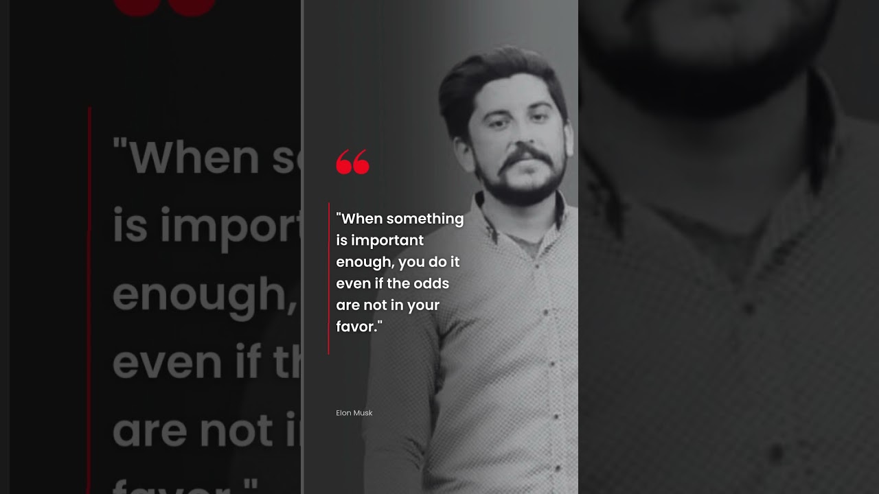 Pursue Your Passion | Elon Musk's Guide to Happiness  