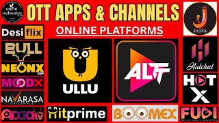 Part 3 Details Of Online Platforms, Ott Apps & Channels L
