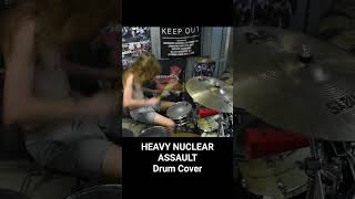 Energetic Drum Performance of SOMETHING WICKED by NUCLEAR ASSAULT🥁🎸