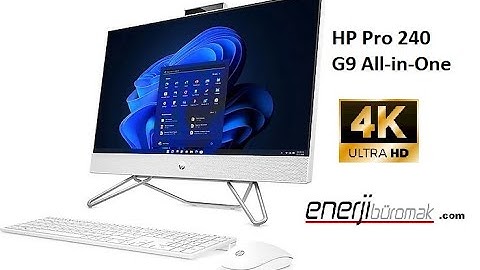 HP ProOne 240 G9 Initialization | Unboxing | Installation.  6D384EA 4K. HP Pro 240 G9 All-in-One