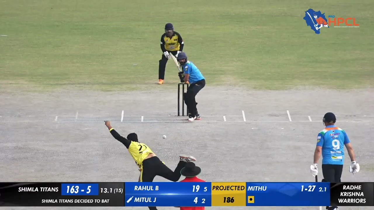 Rahul 50 Runs | Match 34 | Shimla Titans V/S R.K. Warriors | Pro HPCL Season 03