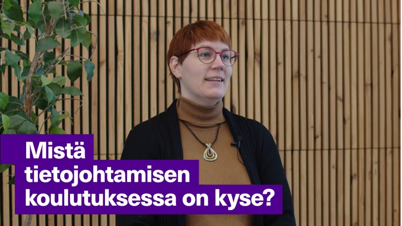 Tutustu tietojohtamisen koulutukseen!