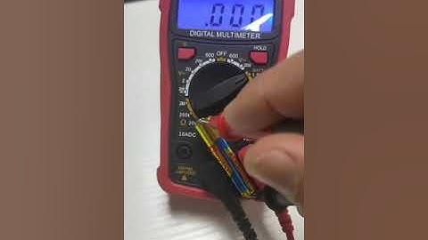 Multimeter check