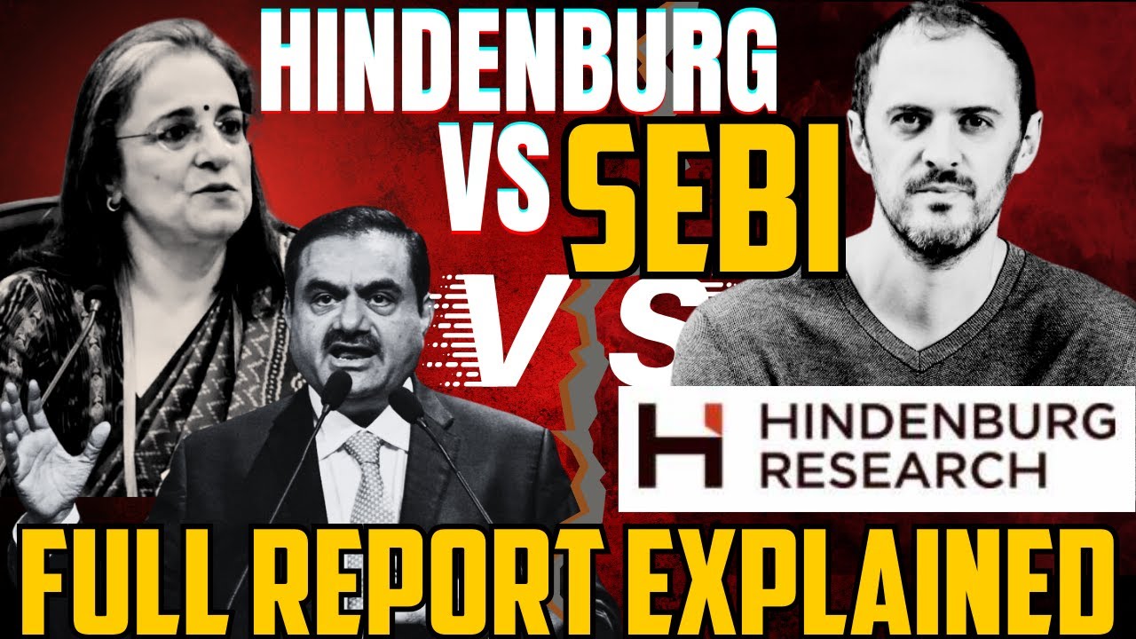 Hindenburg Exposes SEBI Chairperson's Alleged Links with Adani | Full Latest Report Discussed