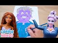 Disney&#39;s Little Mermaid Ursula Fun DIY Drawing | Fun Videos For Kids
