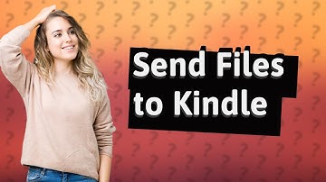 How do I send files to my Kindle Scribe?