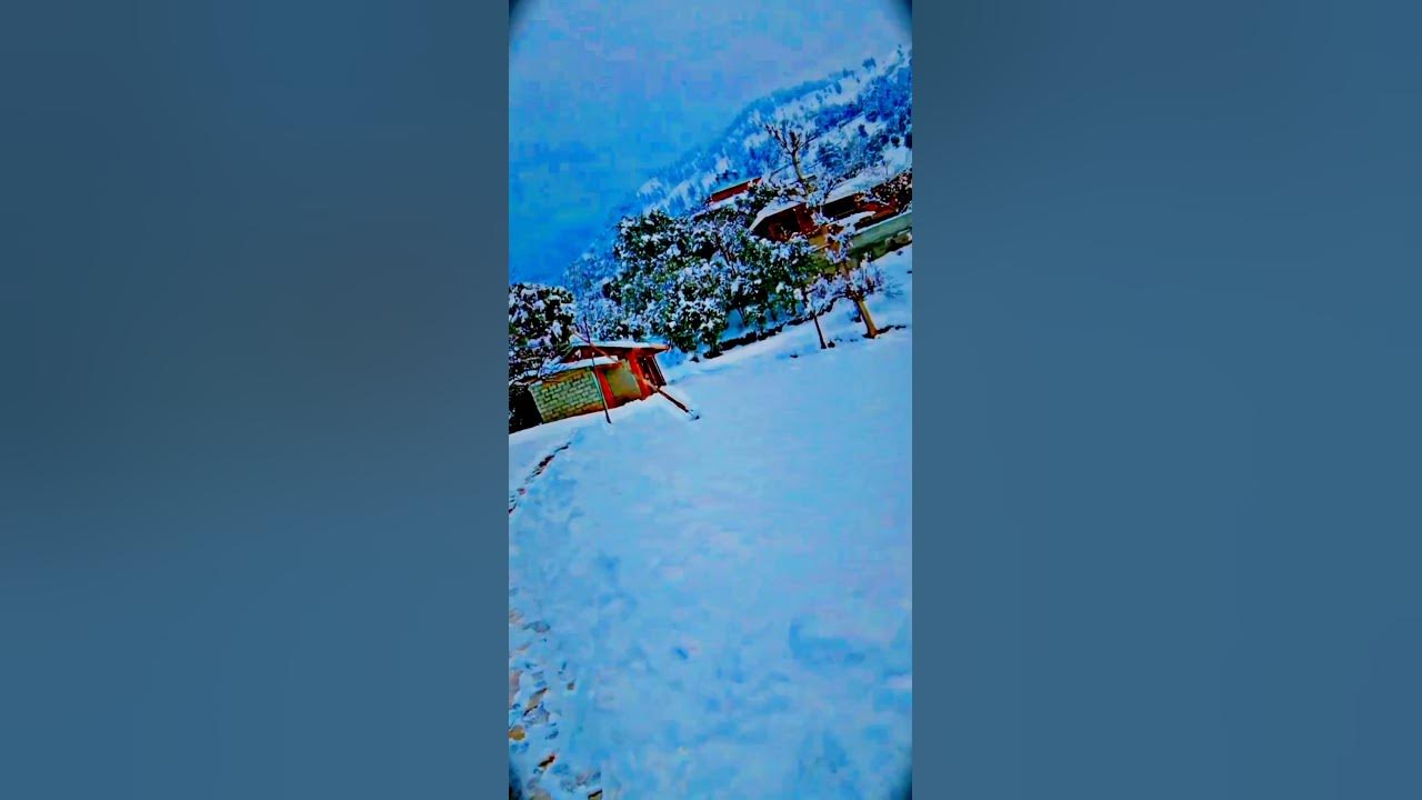 Bahrain kalam road now update l hieavy snow fall 223 l kalam