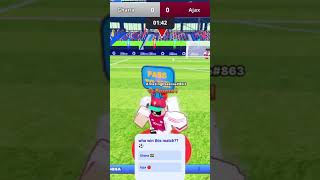 Ghana vs Ajax was intense! 😬🤯#RobloxFootball#creator#gaming#RobloxGamingb#RobloxClips #ViralGaming