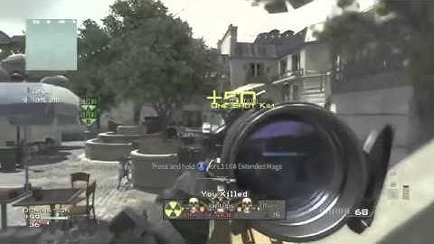 MW3 - SICK Barrett Killfeed! - Modern Warfare 3 Spawn Trap