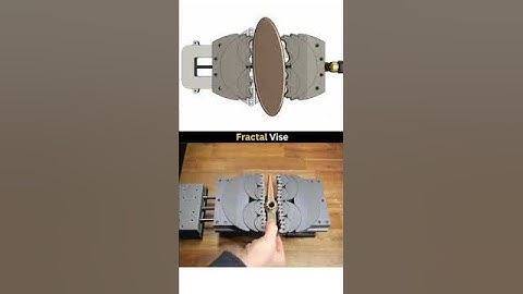 Most useful, Fractal Vise 📌 #cad #fabrication #mechanism #3ddesign #ddesignhub