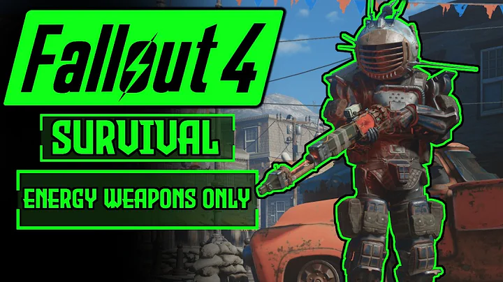 Can I Beat Fallout 4 Survival Difficulty With Only Energy Weapons?! | Fallout 4 Survival Challenge!