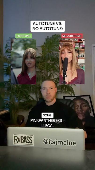 Autotune Vs. No Autotune: Pinkpantheress “Illegal” #shorts #autotune