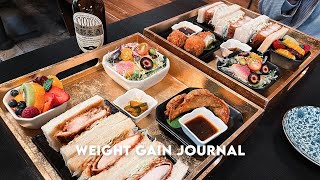 DTF, Katsu Sandos, Bone Marrow | Weight Gain Journal | wah