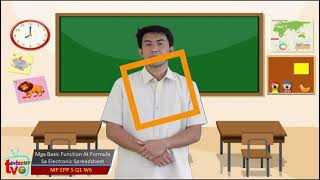 MP EPP5 Q1 W6 Basic Function at Formula sa Electronic Spreadsheet Jordan Tabara