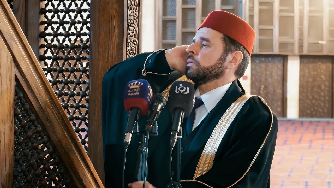 اذان الظهر الموحد للعاصمة الأردنية عمان | الشيخ معروف الشريف | مقام بيات كرد | 1 رمضان 1447هـ 