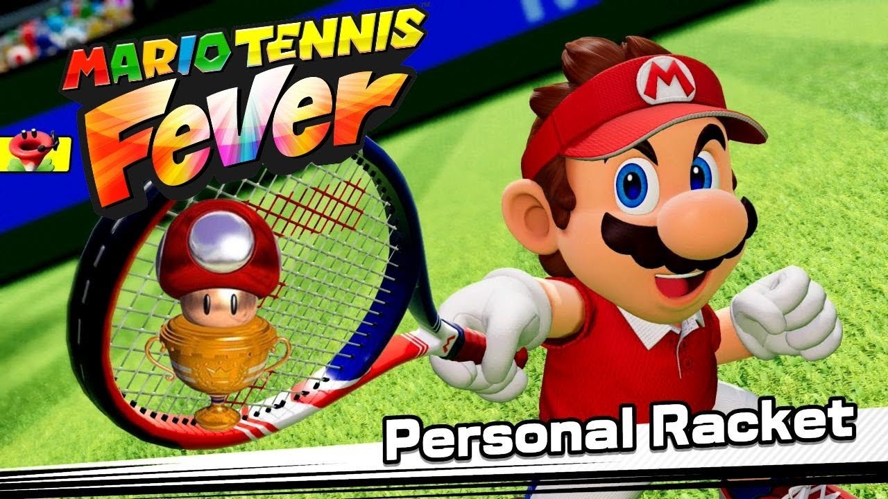 Mario Tennis Fever - Турнир - Кубок Грибов (одиночный разряд)