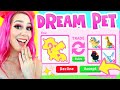 Trading ONLY My NEW DREAM PET in Adopt Me! (Roblox)