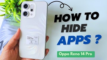 Hoe een app te verbergen in de Oppo Reno 14 Pro 5G [Engels] | Oppo Reno 14 Pro 5G Apps Instelling...