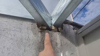 Estrutura metálica em steelframe perfil galvanizado telhado colonial - Início do serviço