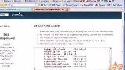 Using Google to Find Expired Domains
