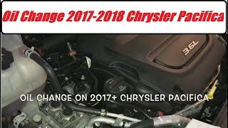 pacifica oil chrysler change