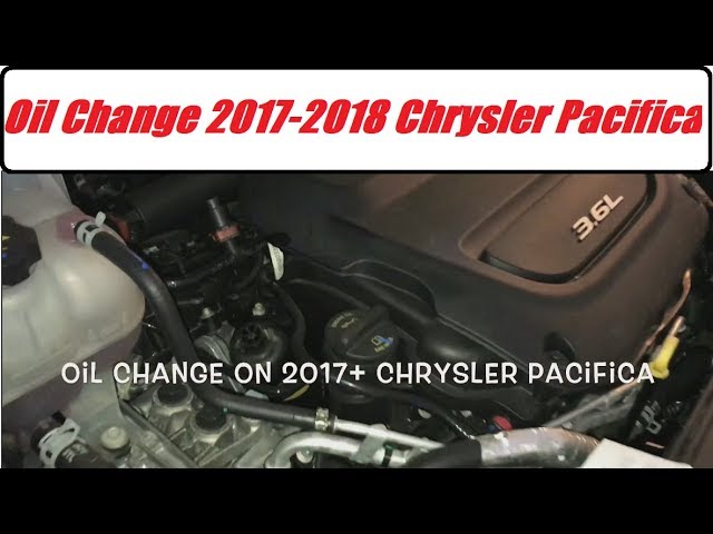 Chrysler Pacifica Oil Capacity: Complete Guide for Every Model Year