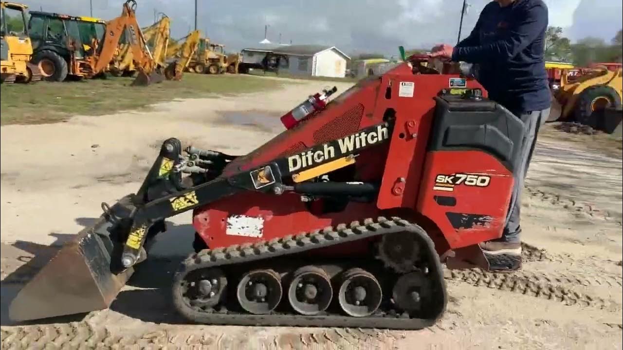 Ditch Witch SK750 YouTube