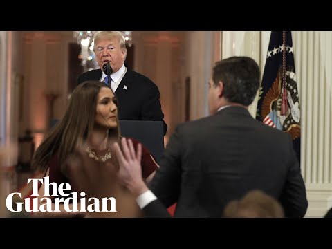 White House accuses CNN’s Jim Acosta of 'placing his hands' on young 'intern'