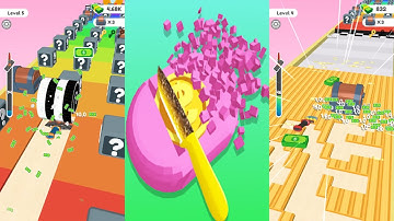 Sharpen Knife Run Gameplay Mobile Game Walkthrough All Levels Android Ios #1