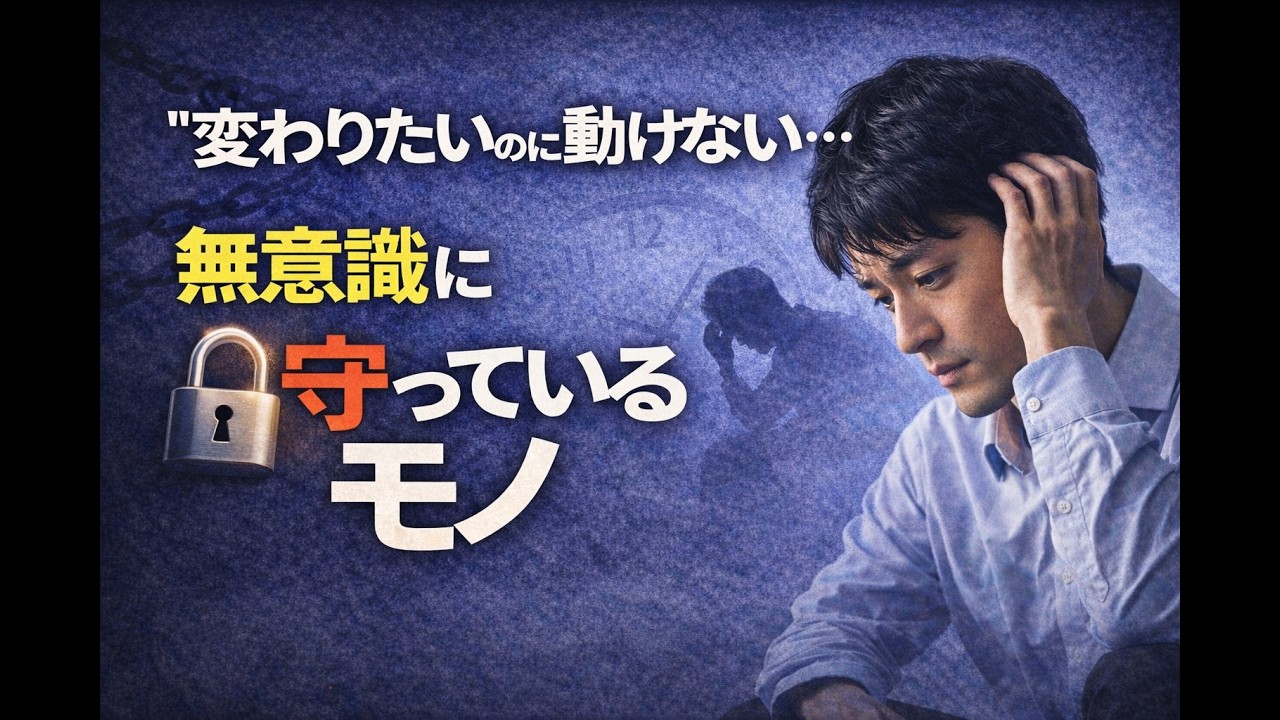 “変わりたい”と言いながら動けない人が、無意識に守っているもの