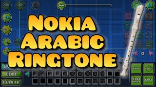 Nokia Arabic Ringtone Recorder Cover but it's a Geometry Dash Layout screenshot 5