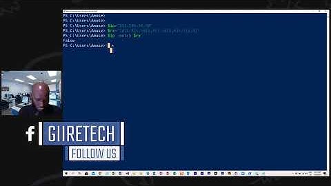Cashirkan Waa Cashirkiin laba iyo soddonaad & windows Powershell ISE Commands