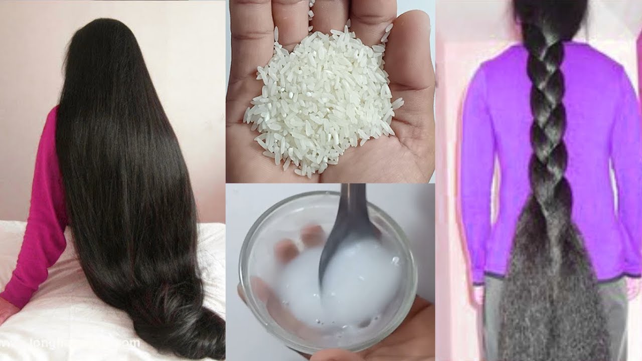Surprising Hair Grow Long and Shiny & Soft Hair With Rice Water