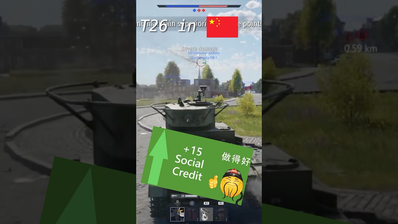 American T26 vs Chinese T-26 |War Thunder| 