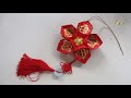 How to make 10unit hongbao star lantern cny tutorial no 120