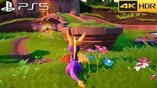 spyro reignited trilogy (ps5) 4k hdr gameplay - (100% full game)