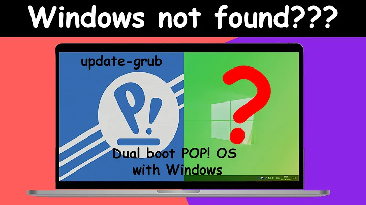 Windows not found?! Update grub bootloader on dual boot | Dual boot Linux distro with Windows