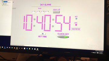 LabVIEW Alarm Clock
