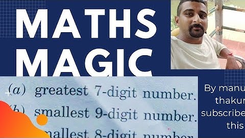 #class -5th maths//smallest and greatest 8 digit number having three different digit// successor