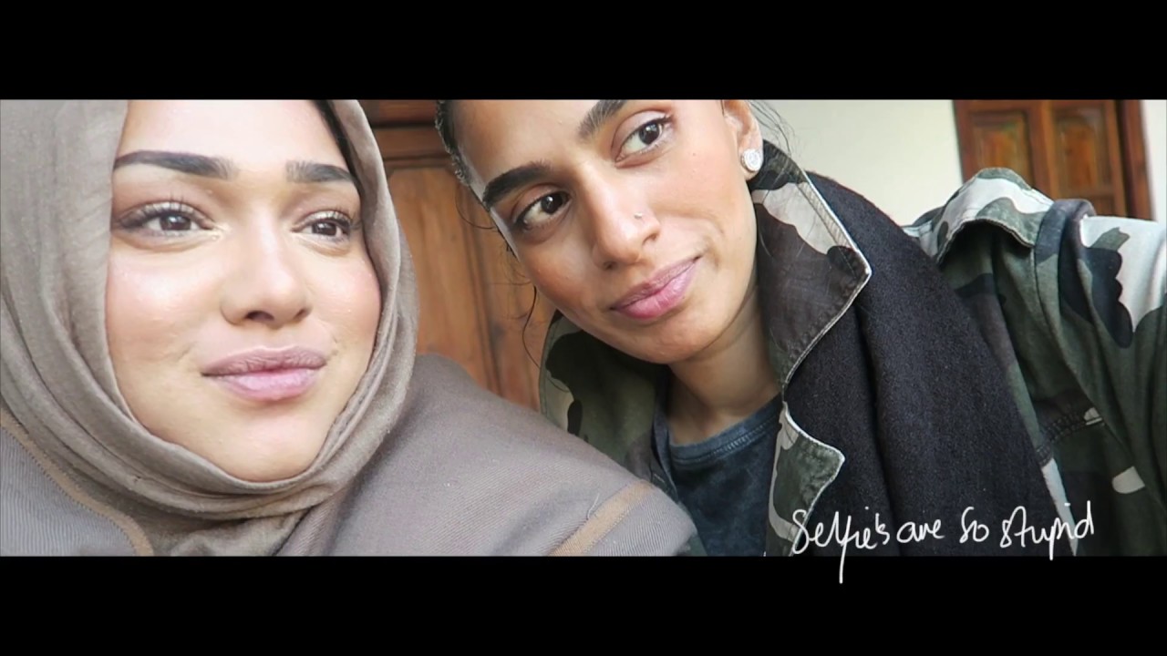 Not so languid! @shaxali H&M campaign BTS 