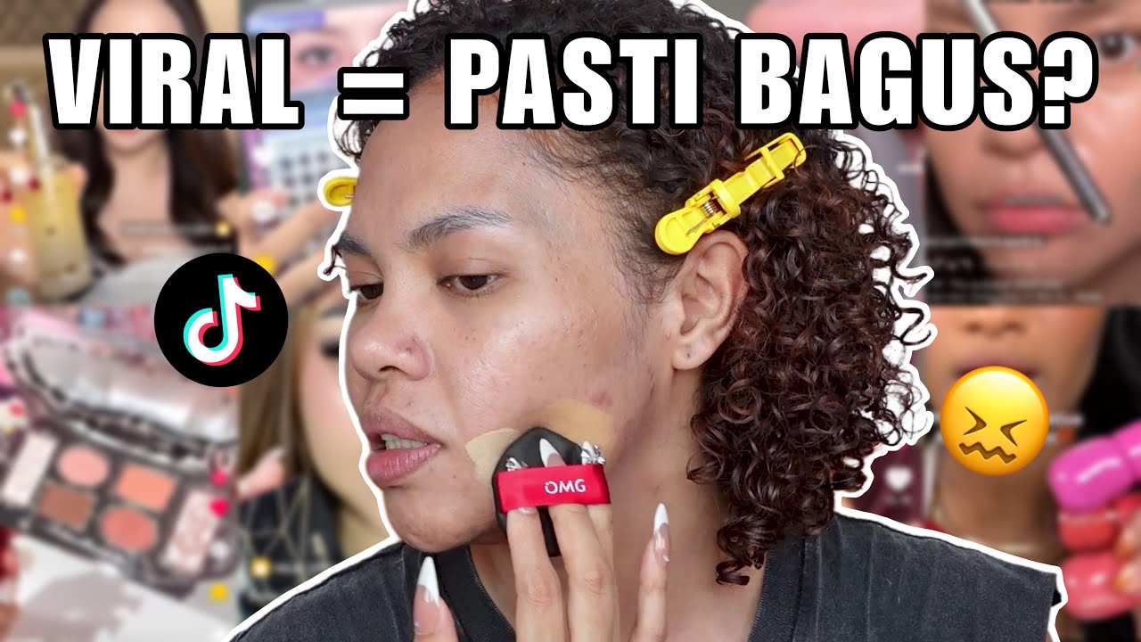 Nyobain produk Viral Tiktok! Hmm....ok (Judydoll,MLEN,OMG,Fwee,Luxcrime etc)