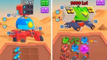 Metal Robot & Intense Battles game in MAX LEVEL ( Armored Robot )