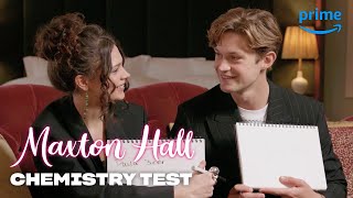 Harriet Herbig-Matten and Damian Hardung Do a Chemistry Test | Maxton Hall | Prime Video Resimi